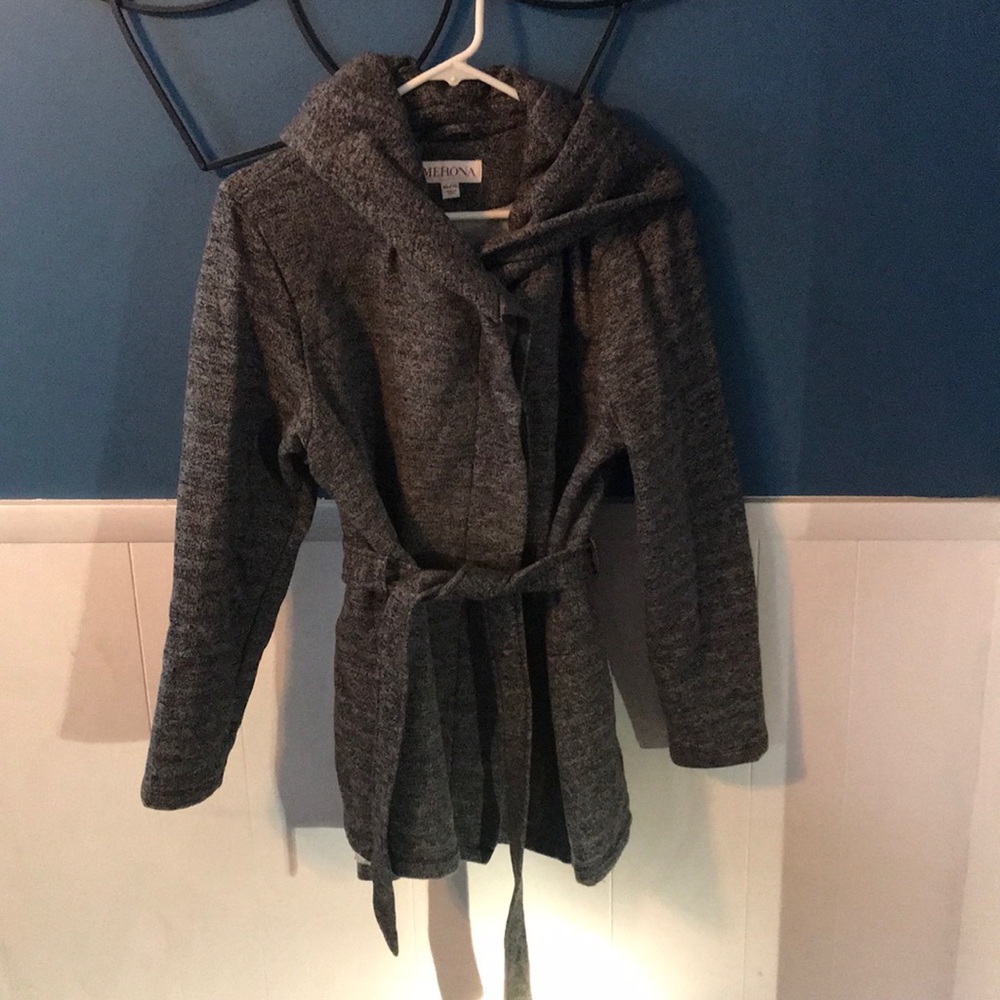 Gray coat